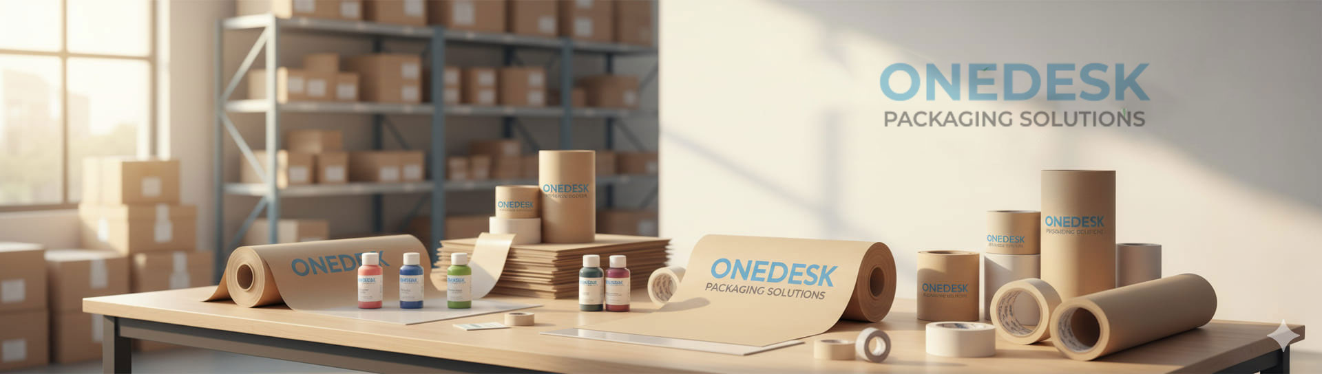 Onedesk Packaging Team and Materials